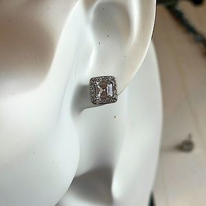 Andrea’s 925 Sterling Silver Cubic Zirconia Earrings